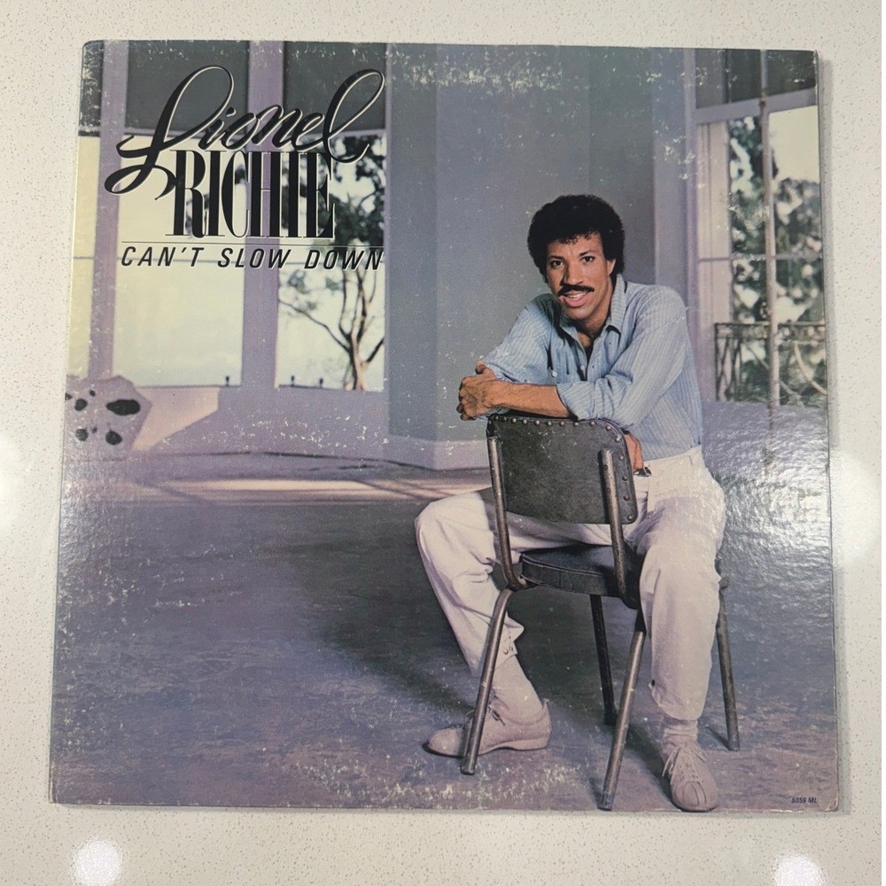 Lionel Richie Can't Slow Down Vinyl LP 12" Excellent 1983 Motown 6059ML